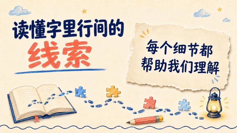 彩铅阅读思考演示文稿