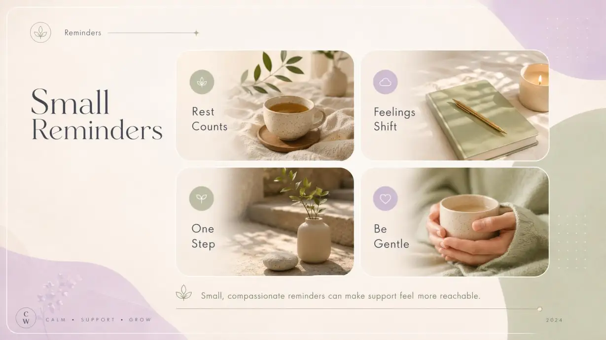 Mental Health Resource Presentation | Wellness & Mindfulness Deck 8