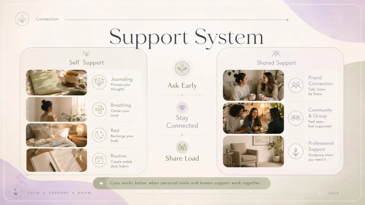 Mental Health Resource Presentation | Wellness & Mindfulness Deck 6