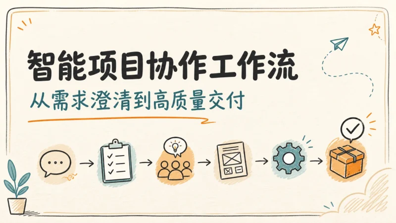 手绘流程演示
