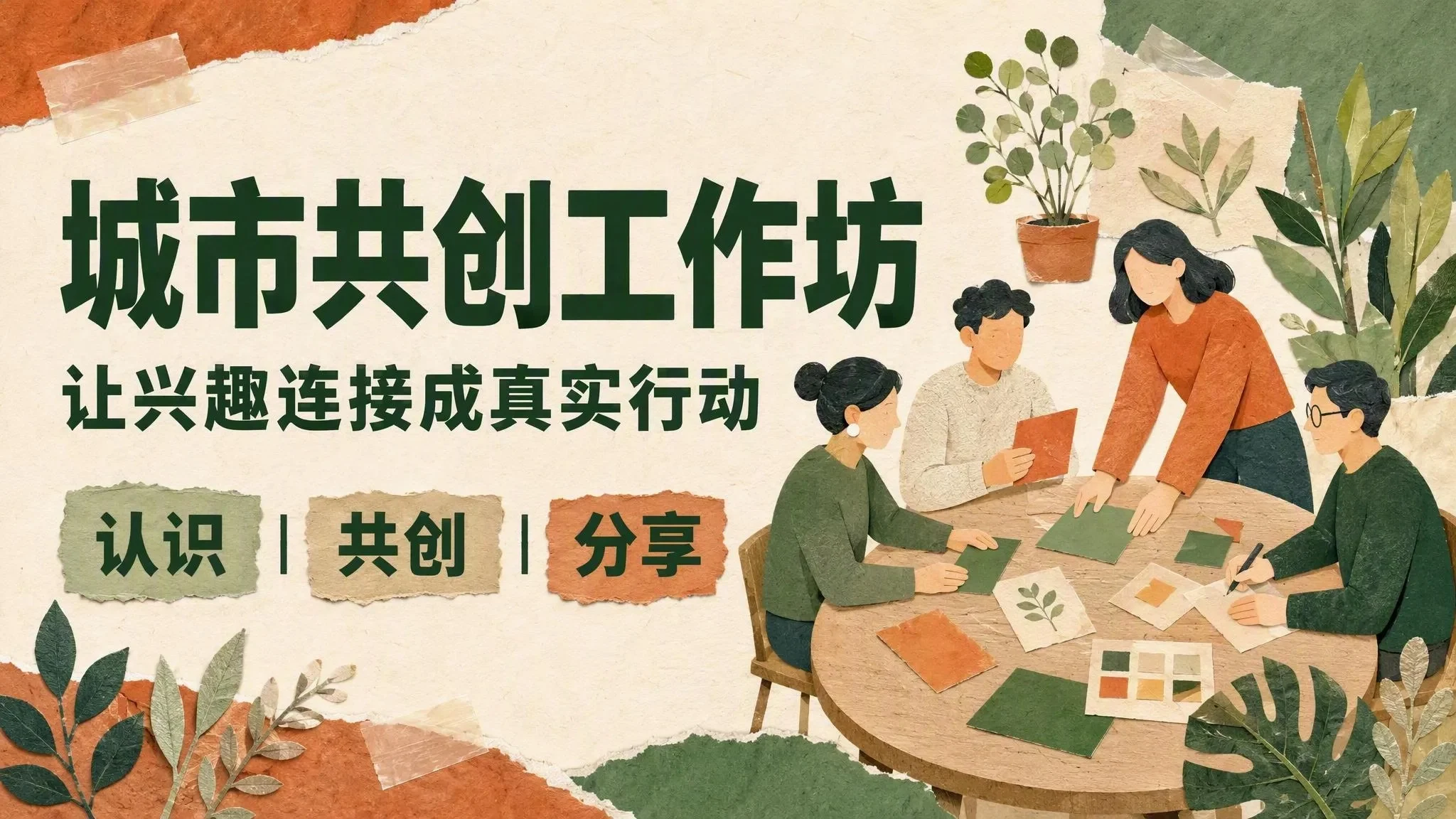 社群活动策划模板 封面