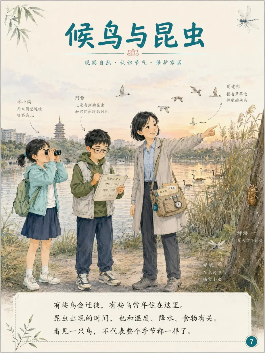 第7页 候鸟与昆虫