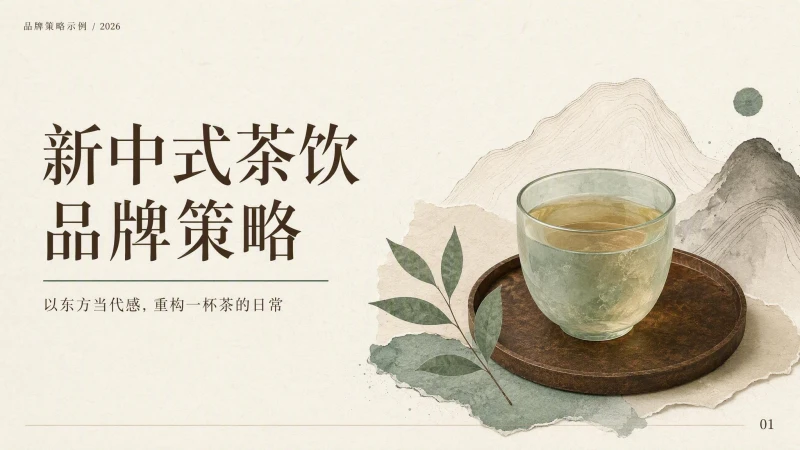 新中式茶饮品牌策略