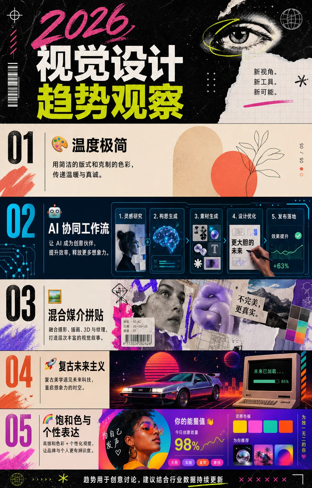 2026 视觉设计趋势观察