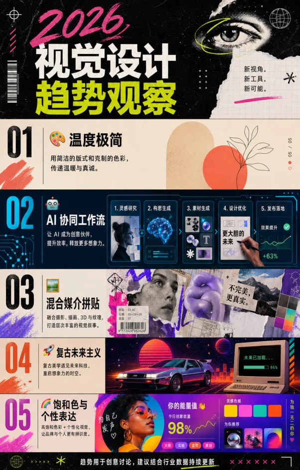 2026 视觉设计趋势观察