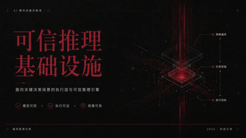 AI 硬科技融资路演