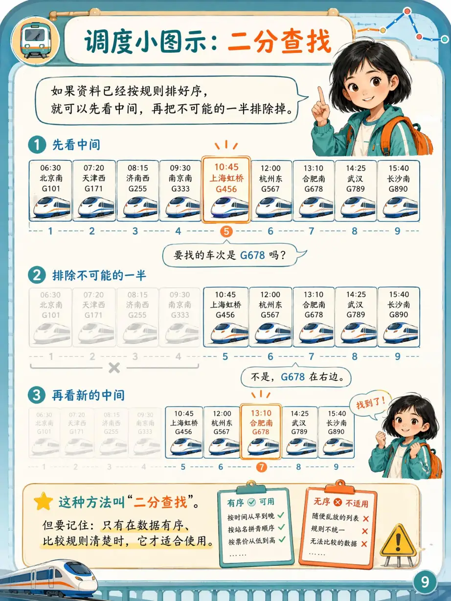 第9页 二分查找图示