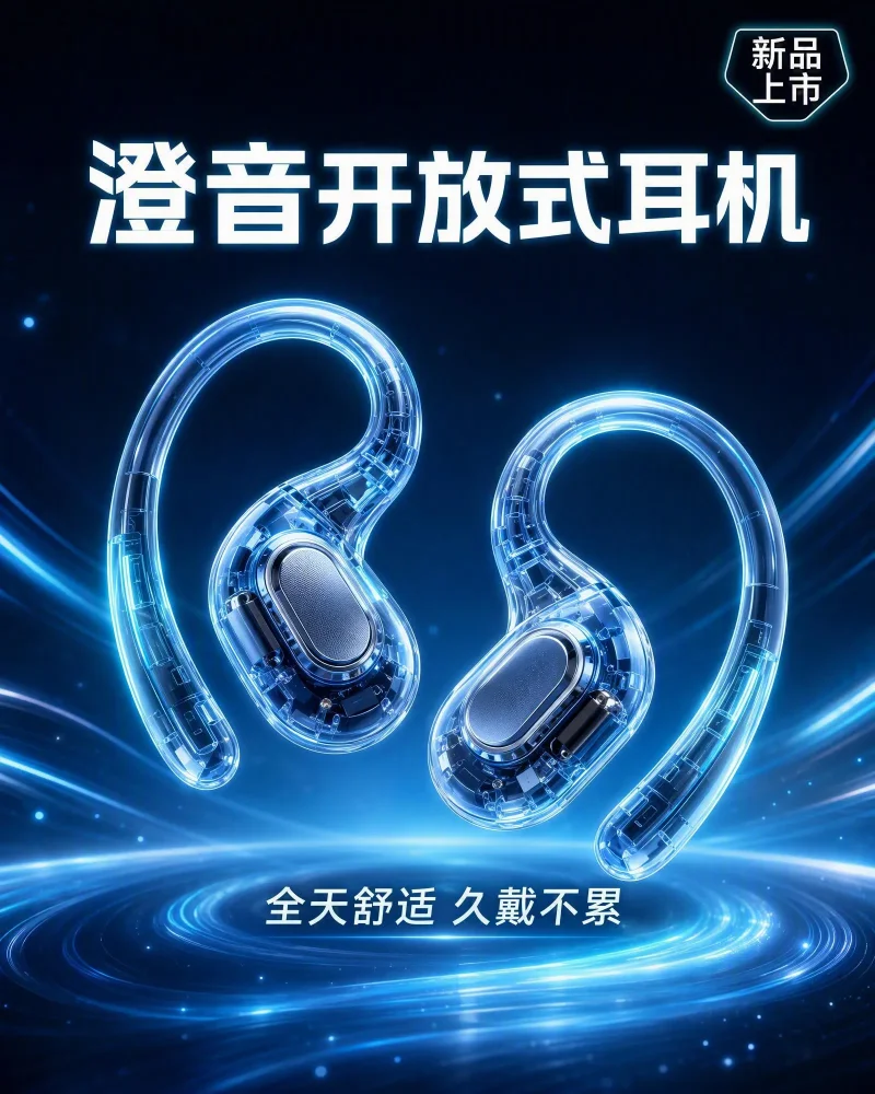 澄音开放式耳机未来科技电商封面