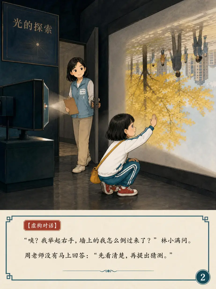 第2页｜墙上的倒立树