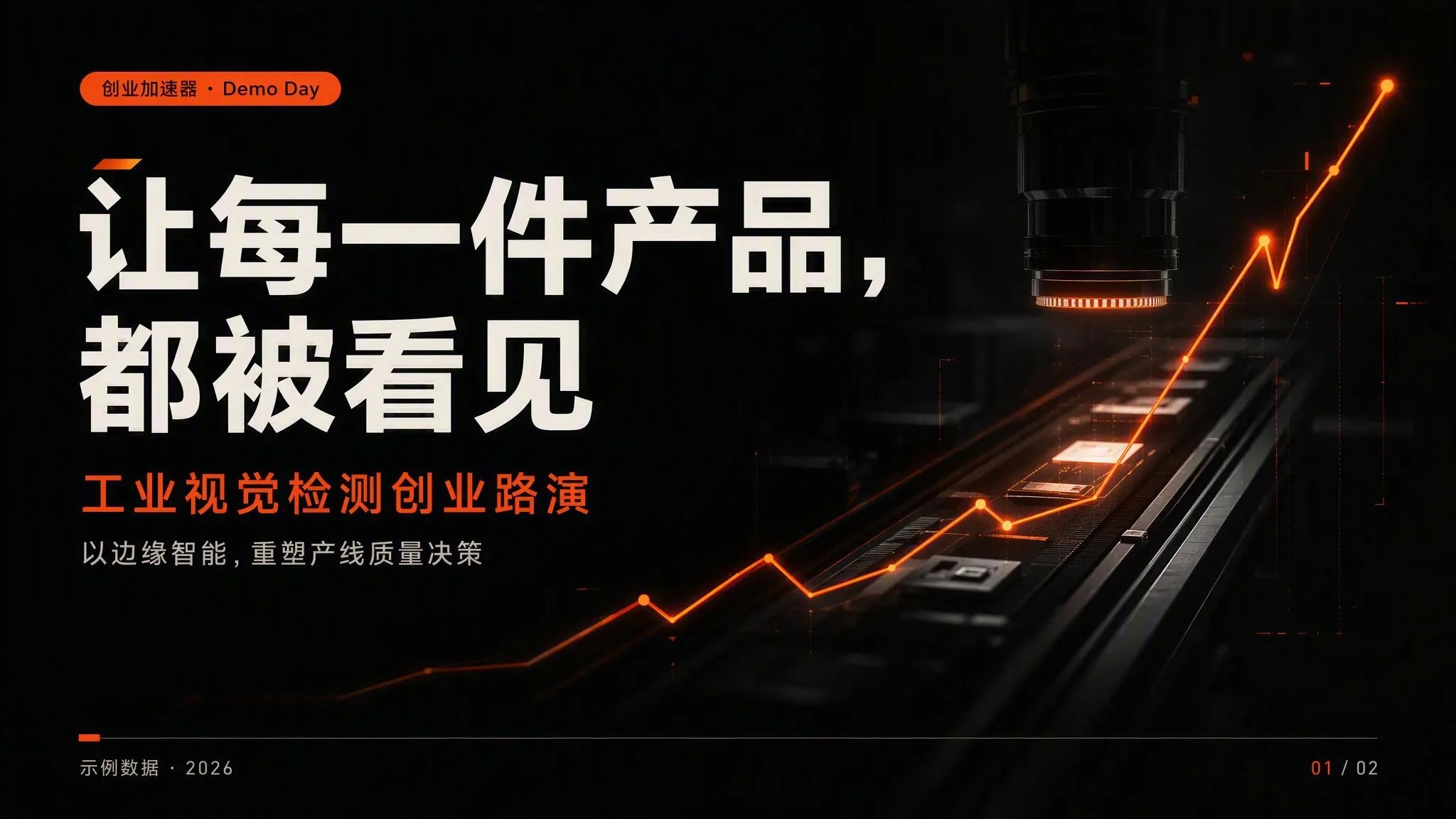 创业加速器路演模板