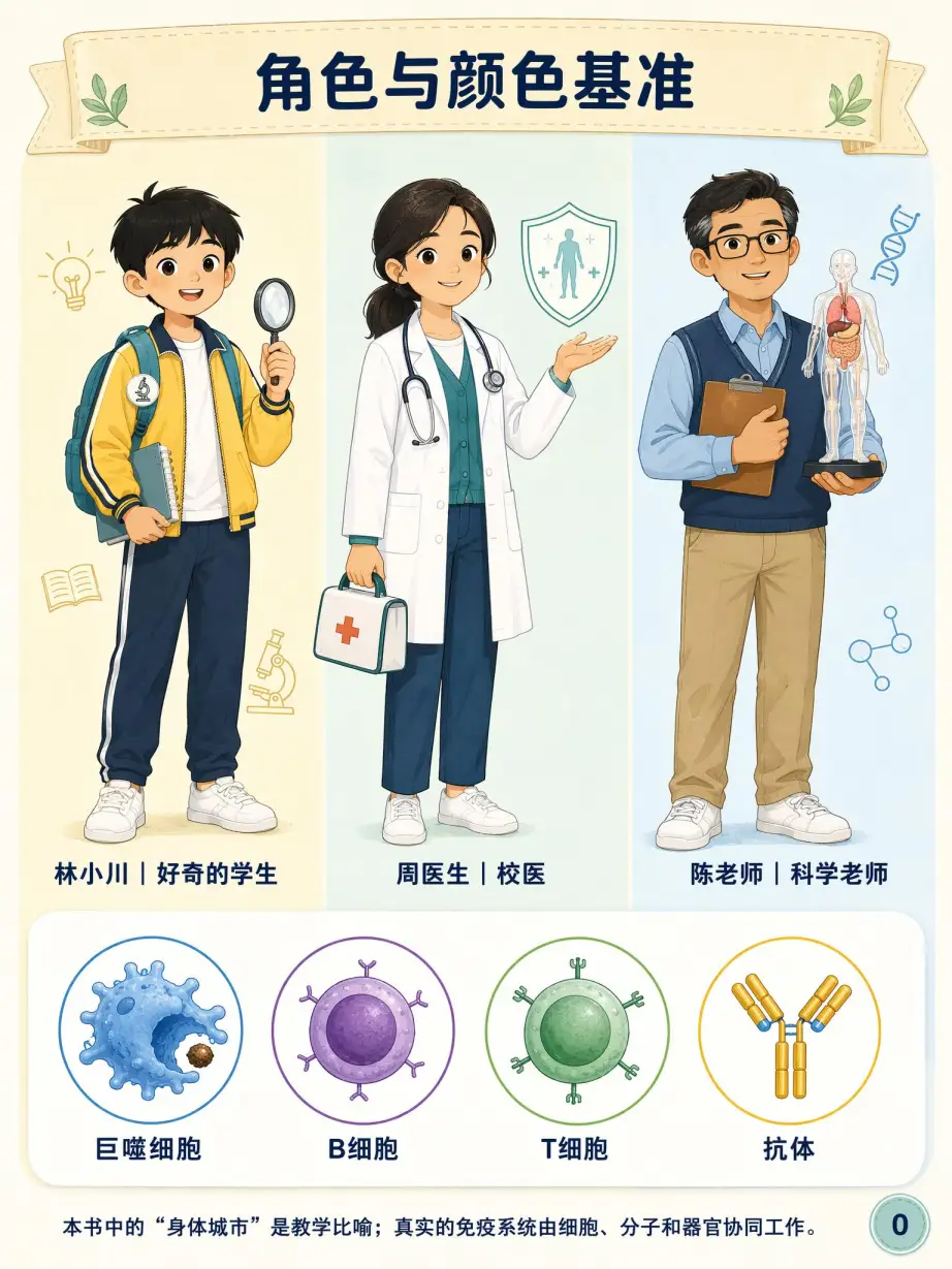 角色与颜色基准